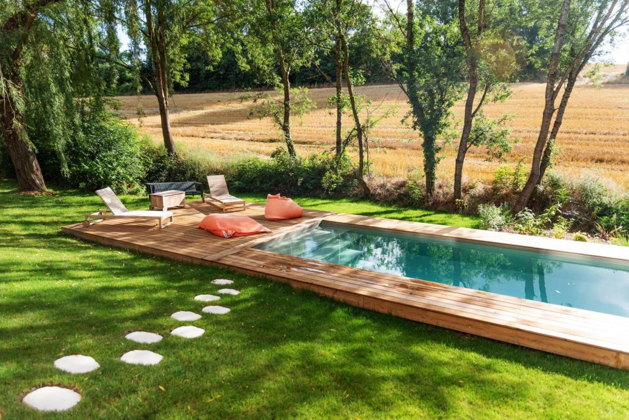 Dans Les Arbres Bed and Breakfast Lanta Exteriör bild