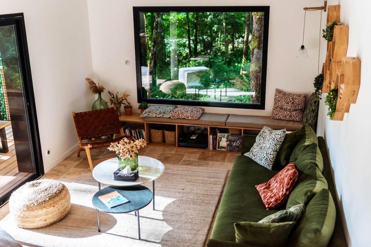 Dans Les Arbres Bed and Breakfast Lanta Exteriör bild