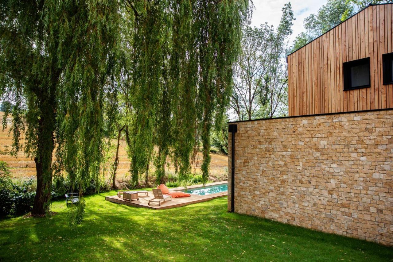 Dans Les Arbres Bed and Breakfast Lanta Exteriör bild